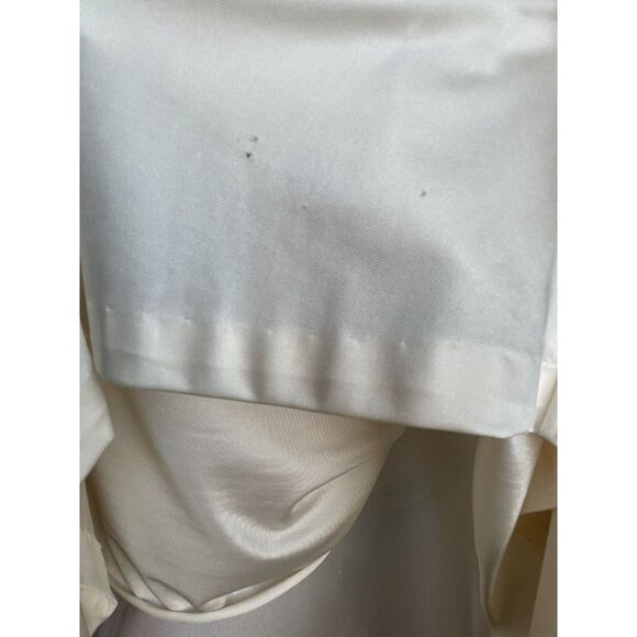 Vintage Lily of France Two Piece Nightgown Set Long Dress and Robe with Lace - Picture 11 of 12